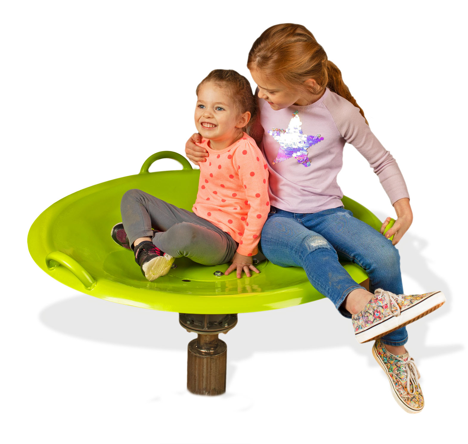 We-Spin Inclusive Playground Spinner - Canada- Blue Imp