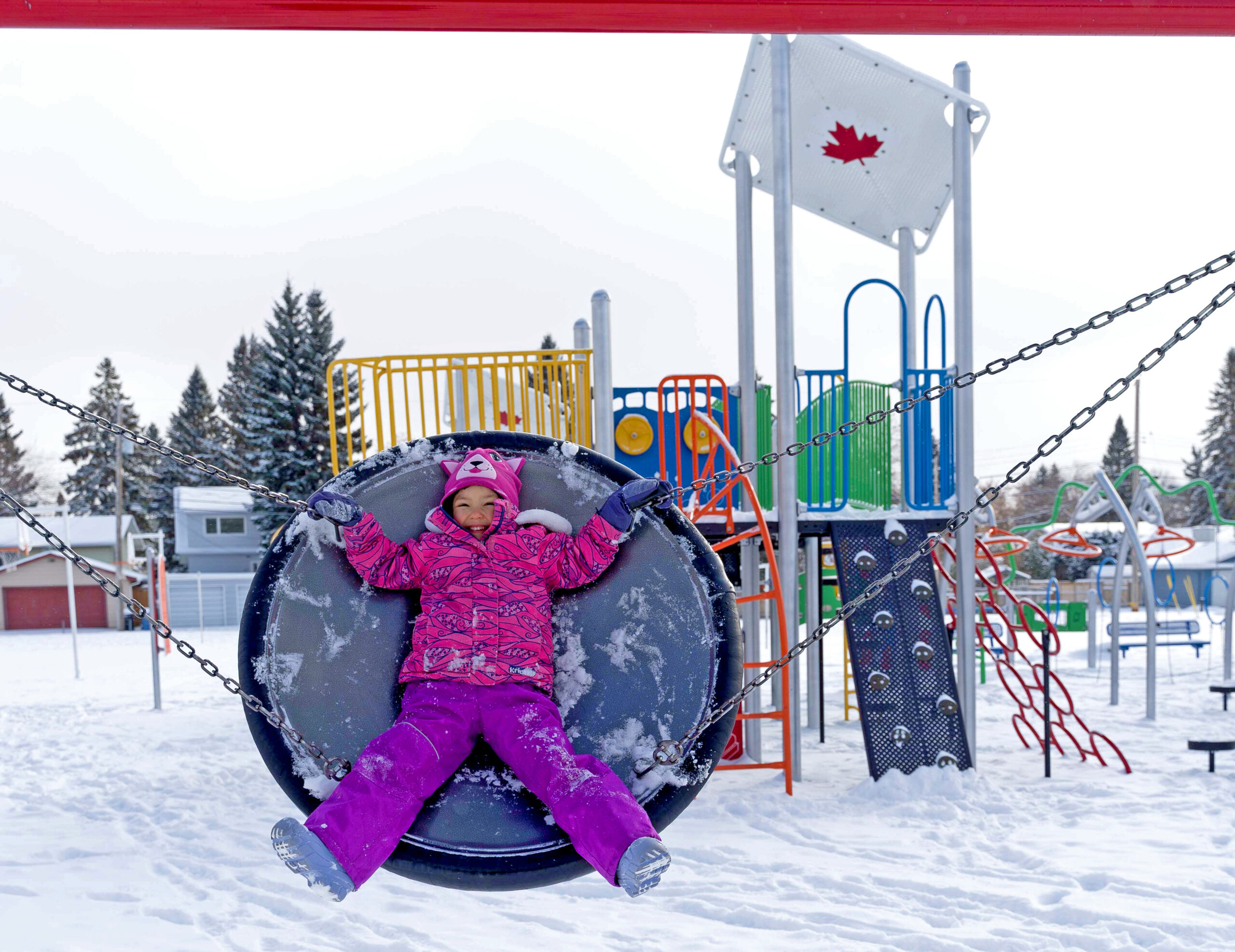 Canada Playground Equipment Built for Our Climate - Blue Imp